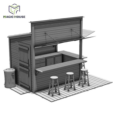 Fast Food Usage Street Food Kiosk