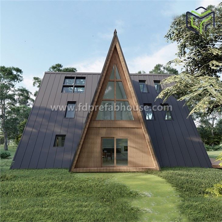 New Zealand Prefabricated Triangle House