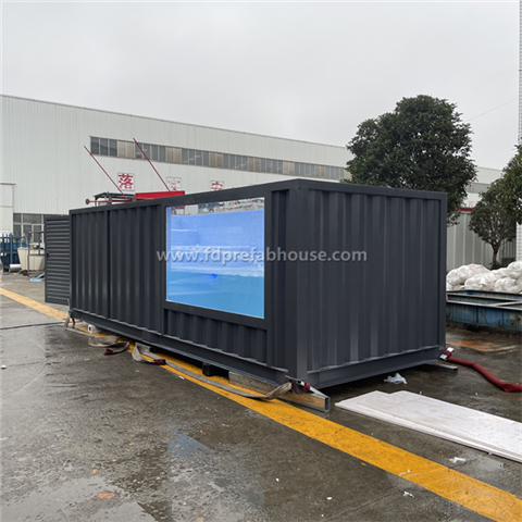 Kreyatif 20-pisin pou kontenè transpò a pye nan Etazini